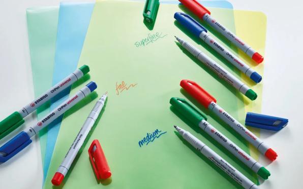 Immagine prodotto STABILO Penna universale OHPen solubile in acqua (Rosso, 0.70 mm, 1 x)