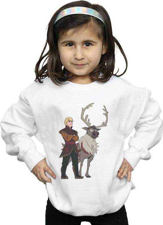 Produktbild Disney Frozen 2 Sven And Kristoff Sweatshirt Mädchen (116)