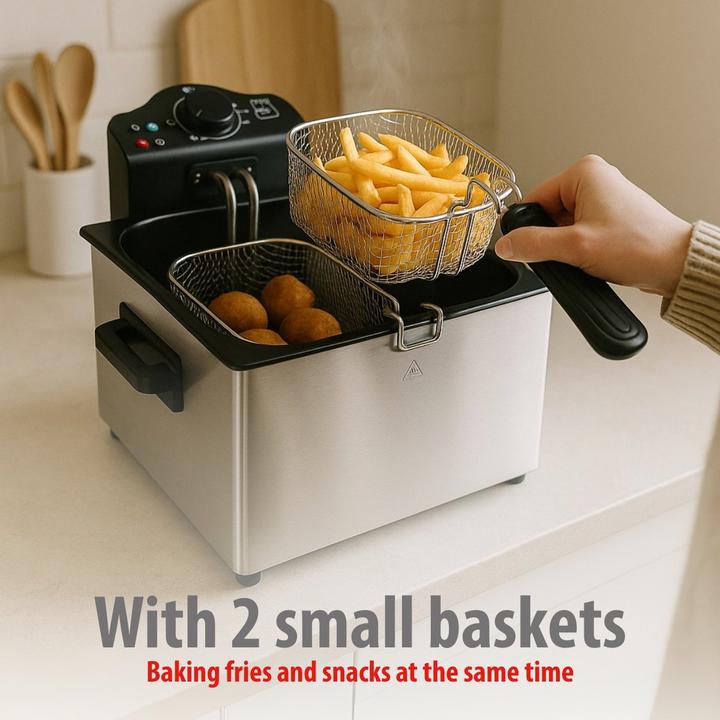 Actual product image alpina Deep fryer