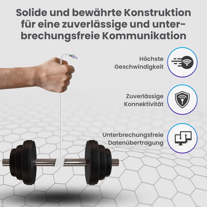 Produktbild Extralink Cat6 Utp (U/Utp) Indoor Twisted Pair (CAT6, 50 m)