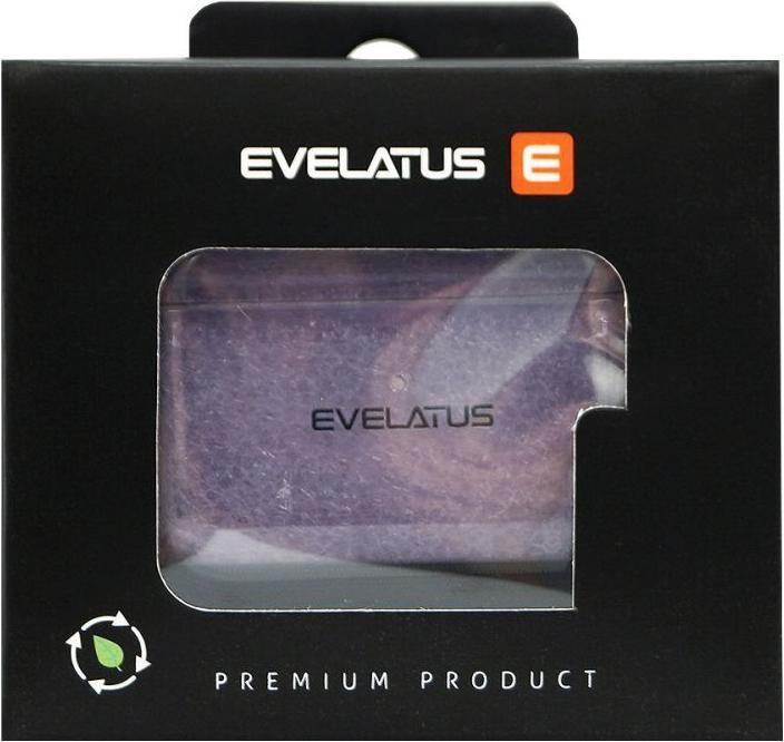 Actual product image Evelatus Headphone case Apple AirPods 3 TPU Protective Case Transparent Purple (Headphone sleeve)