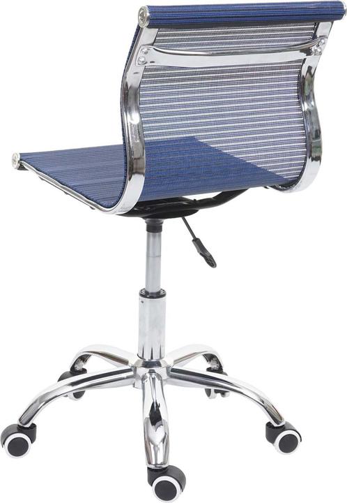 Immagine prodotto Mendler Sedia da ufficio HWC-K53, rivestimento in tessuto/tessuto - blu