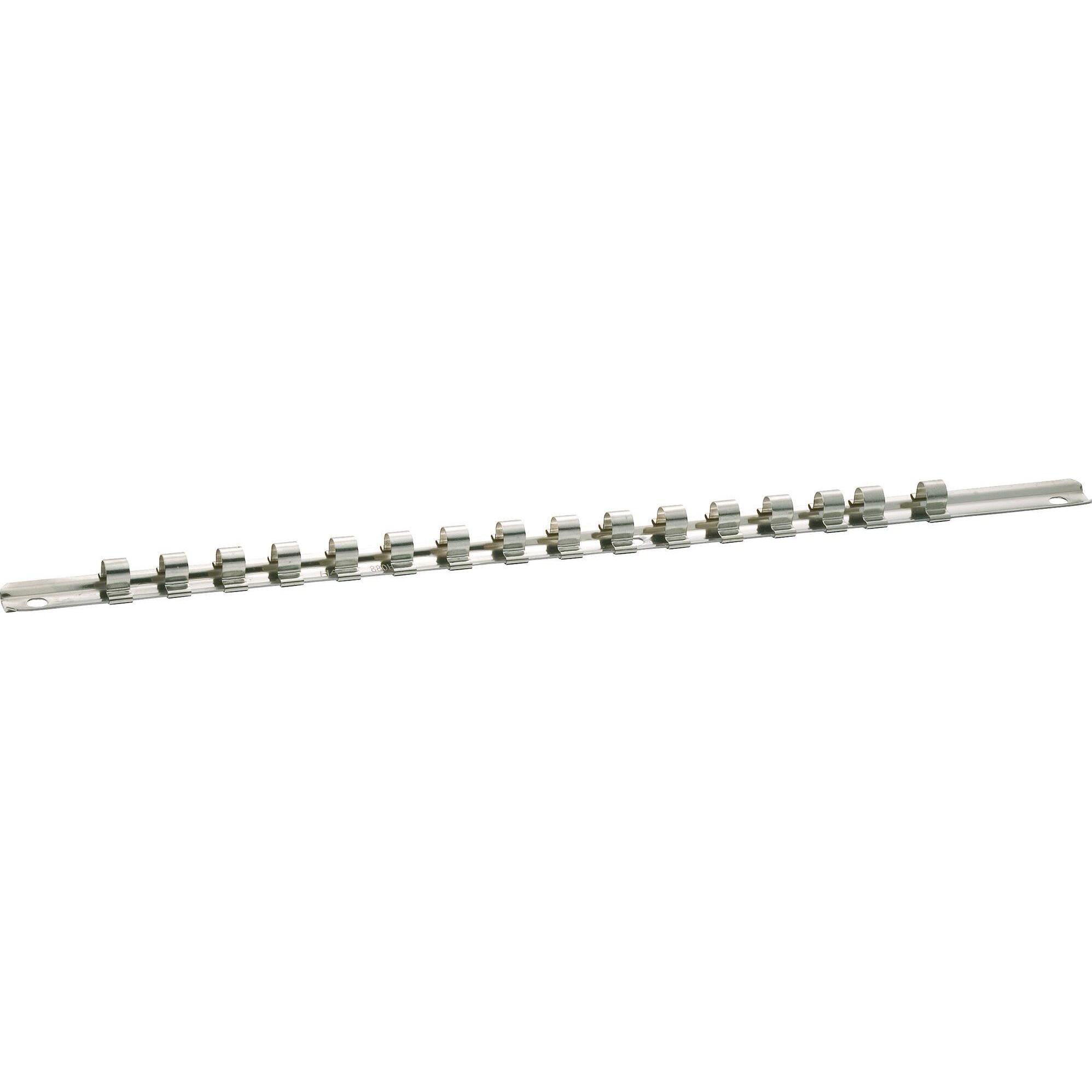 HAZET, Steckschlüssel + Stecknuss, Klemmleiste 880HL ∙ Vierkant10 mm (3/8 Zoll)