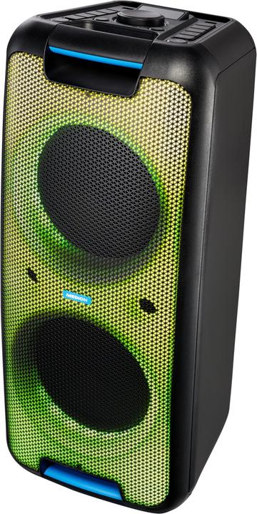 Productafbeelding Medion P61080 party geluidsinstallatie partyspeakers incl. microfoon, karaoke, oplaadbare batterij (4 h, Elektrische stroom)
