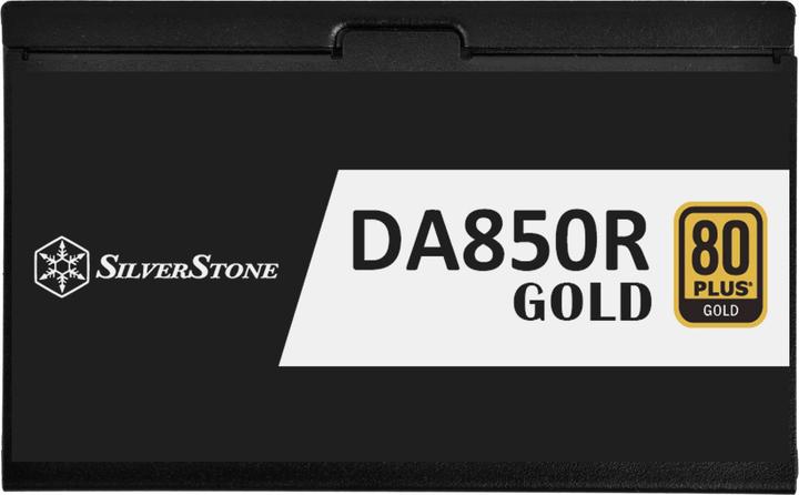 Actual product image Silverstone SST-DA850R-GM - 80 PLUS Gold 850W fully modular ATX power supply, silent running 120mm F (850 W)
