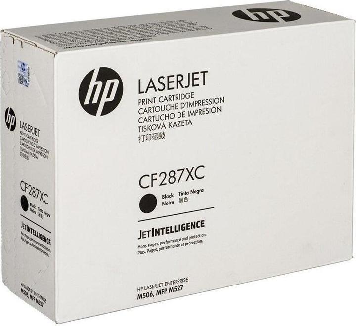 Produktbild HP CF287XC87X Tonerkartusche Contract 18.000 Seiten ISO/IEC 19752 Schwarz (BK)