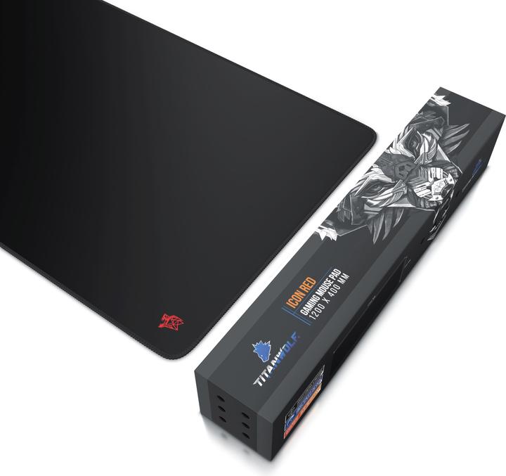 Actual product image Titanwolf Gaming Mouse Pad, XXXL Speed Mousepad 1200 x 400 mm, Speed & Precision (XL)