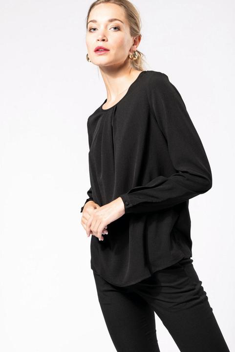 Immagine prodotto Kariban Camicia donna a maniche lunghe in crêpe (46)