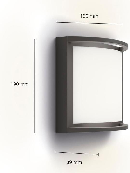 Actual product image Philips Samondra (800 lm, IP44)