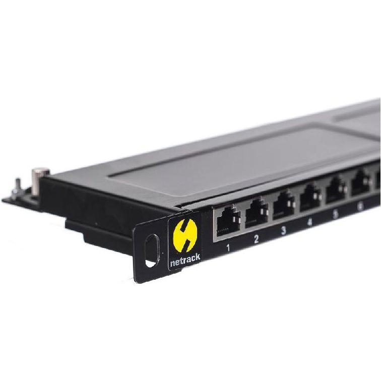 Netrack Patch Panel 19" 24-porty 104-12, Server Zubehör