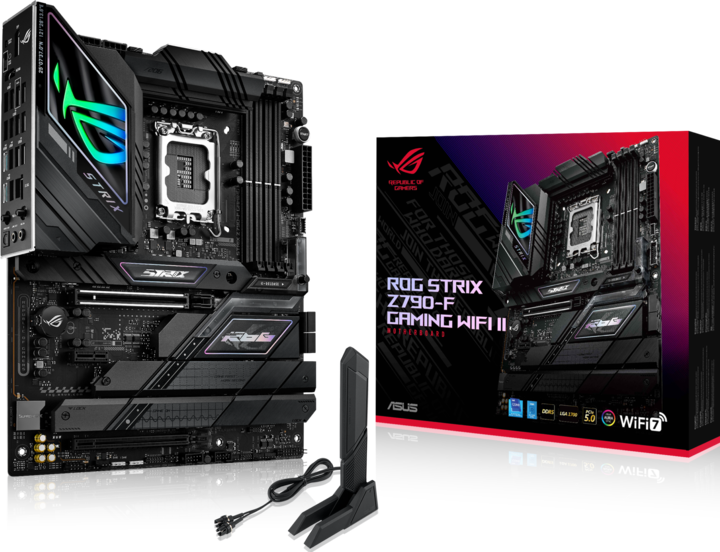 Produktbild ASUS ROG STRIX Z790-F GAMING WIFI II (LGA 1700, Intel Z790, ATX)