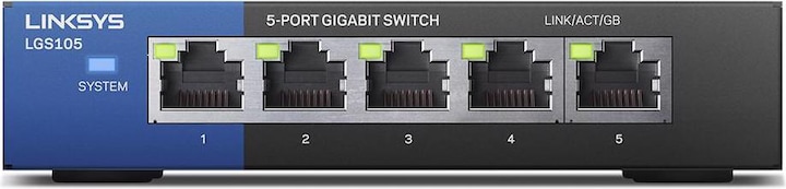 Actual product image Linksys Lgs105 (5 ports)