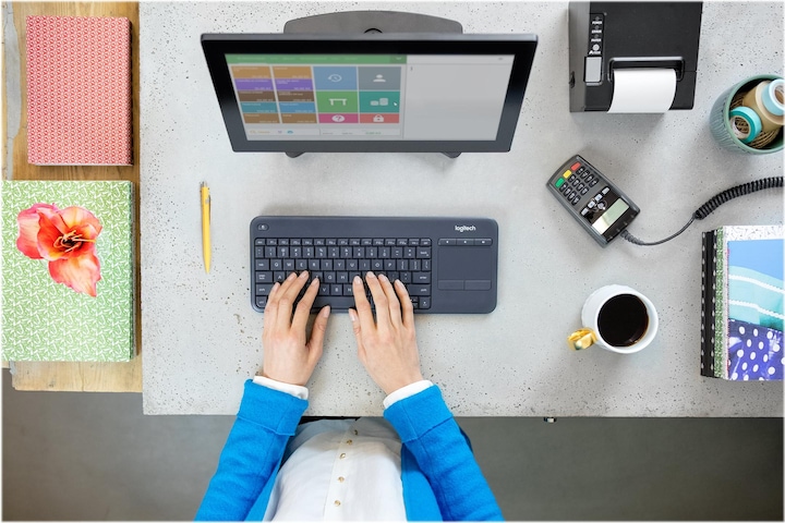 Immagine prodotto Logitech K400 Plus (CH, Senza fili)