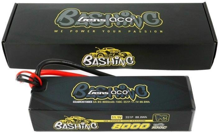 Immagine prodotto Gens Ace Batteria RC LiPo 100C Bashing (11.10 V, 8000 mAh)