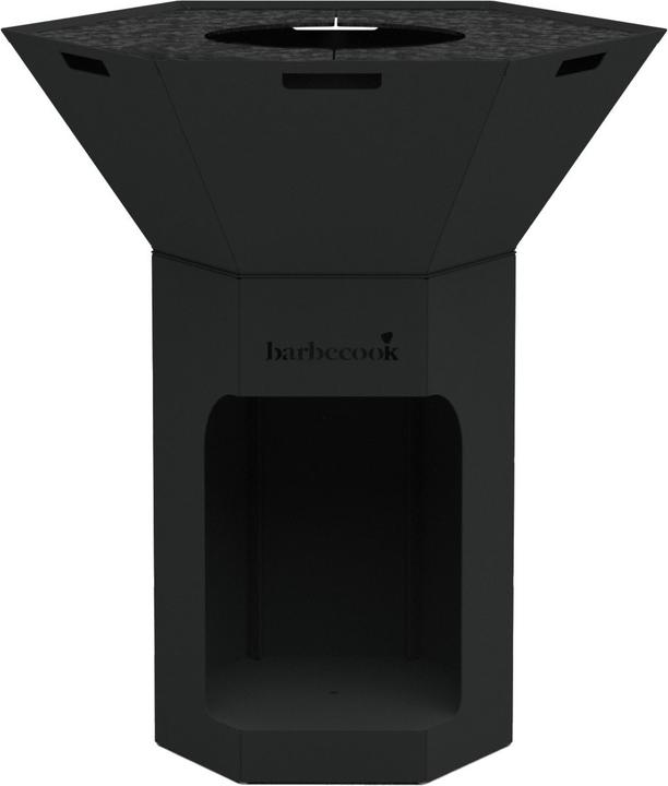 Barbecook Nestor Original - Houtbarbecue - Gegalvaniseerd staal - Zwart - 92x92x101cm (92 cm)