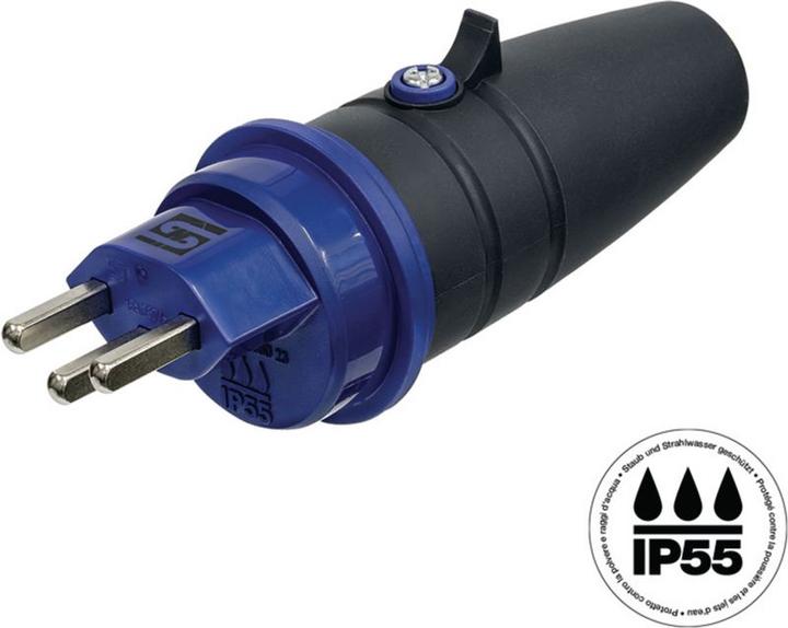 Actual product image Steffen Mounting plug TPE T23 IP55 (Type 23)