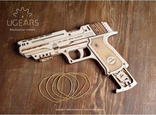 Actual product image Ugears Small firearm