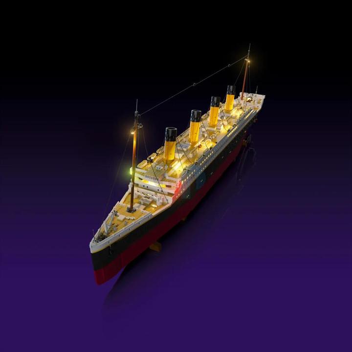 Image du produit Light my bricks LMB 2.0 Kit de lumière pour LEGO® 10294 Le Titanic