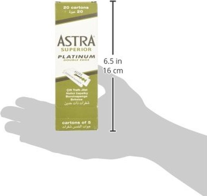 Actual product image Astra Superior Double Edge (100 x)