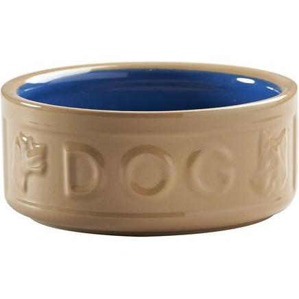 Thumbnail - Mason Cash Futter-/Wassernapf Hund Braun/Blau 15 cm (0.70 l), Futternapf