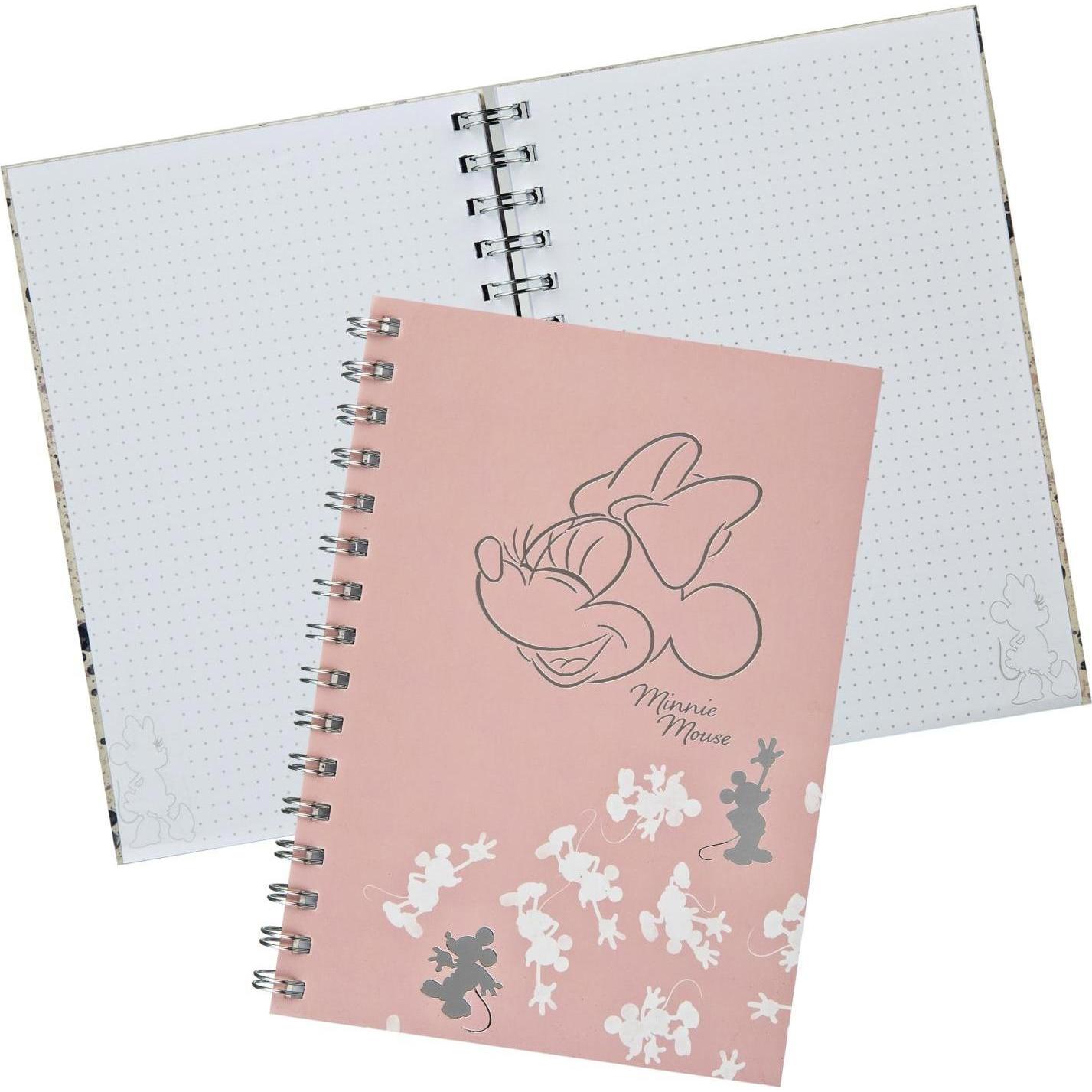 Thumbnail - Undercover, Heft + Block, Notizbuch Minnie Mouse A5, punktiert (A5, Gepunktet, Weicher Einband)