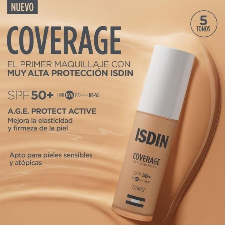 Produktbild Isdin BASE COVERAGE SFP50 30GR (Beige)