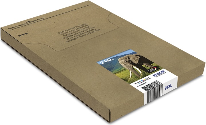 Immagine prodotto Epson Carrello inchiostro/24XL Elphnt BK/CY/MG/YL/LCY/LMG (M, FC, C, Y, LC, ML)