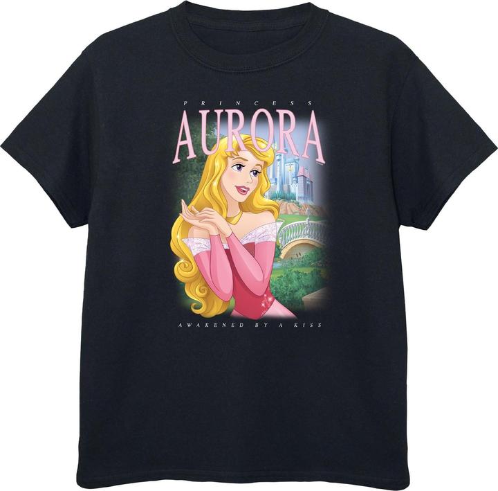 Produktbild Disney Interactive Studios Mädchen Aurora Montage TShirt aus Baumwolle (152, 158)