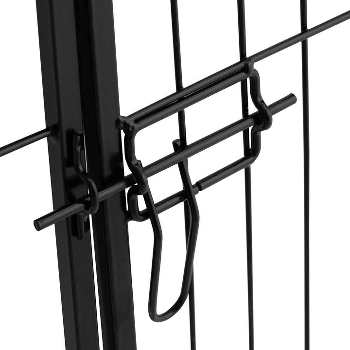 Actual product image Wiesenfield Dog Pen - with door - 8 modular segments - 81 cm height