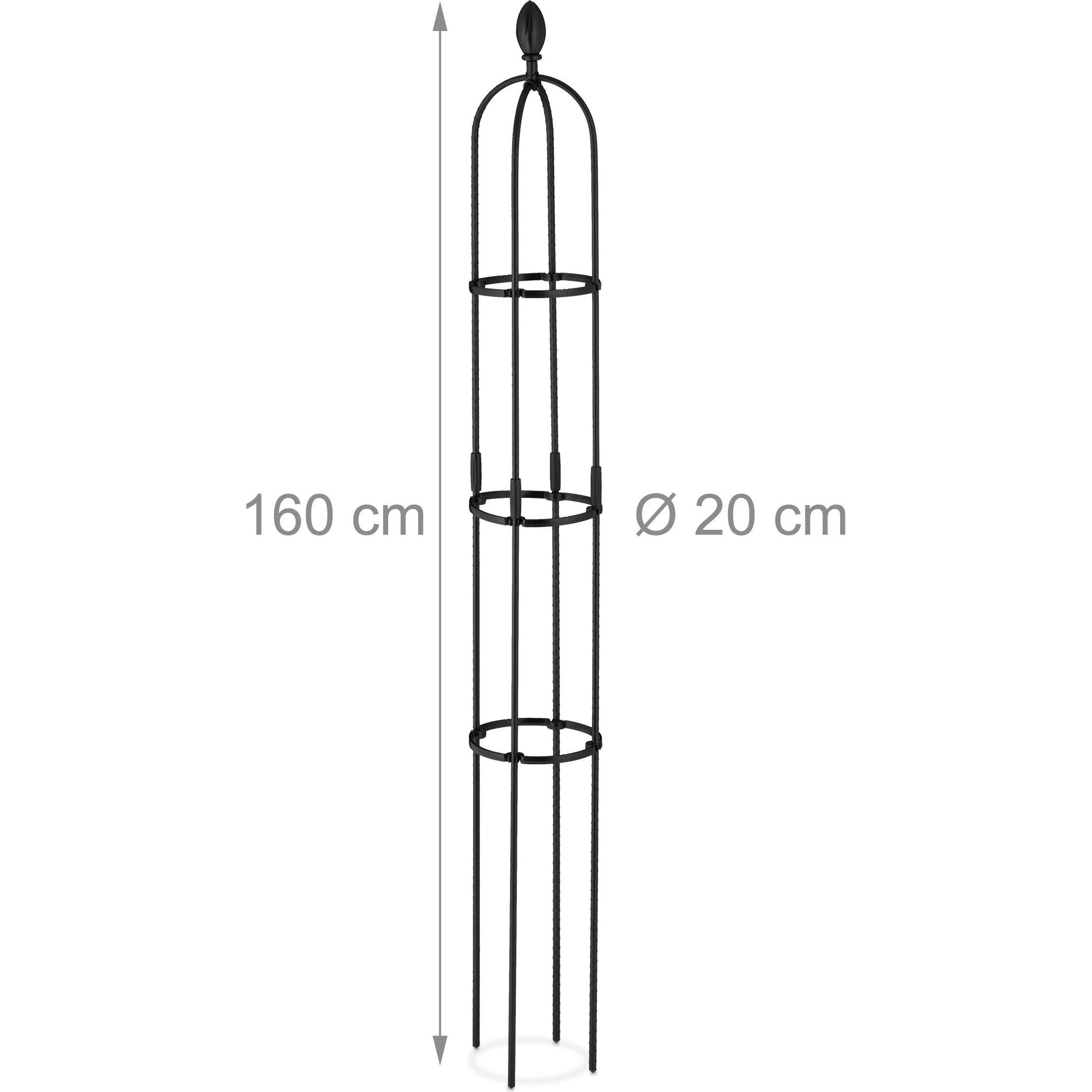 Thumbnail - Relaxdays, Pflanzen Zubehör, 2x Rankhilfe (20 cm, 20 cm)