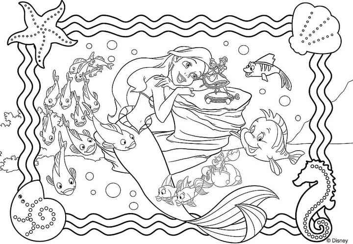 Immagine prodotto Lisciani Puzzle Df Supermaxi 60 Little Mermaid (60 pezzi)
