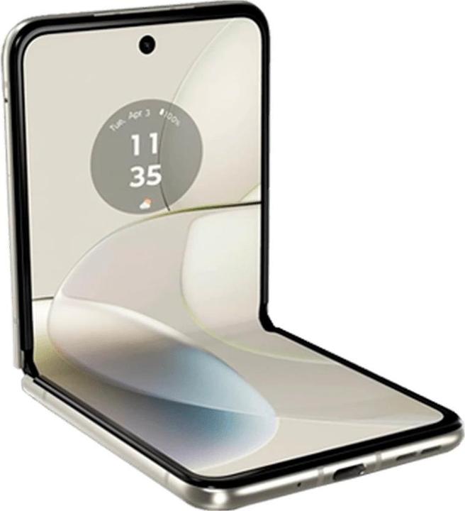 Actual product image Motorola Razr 40 (256 GB, Vanilla cream, 6.90", SIM + eSIM, 5G)