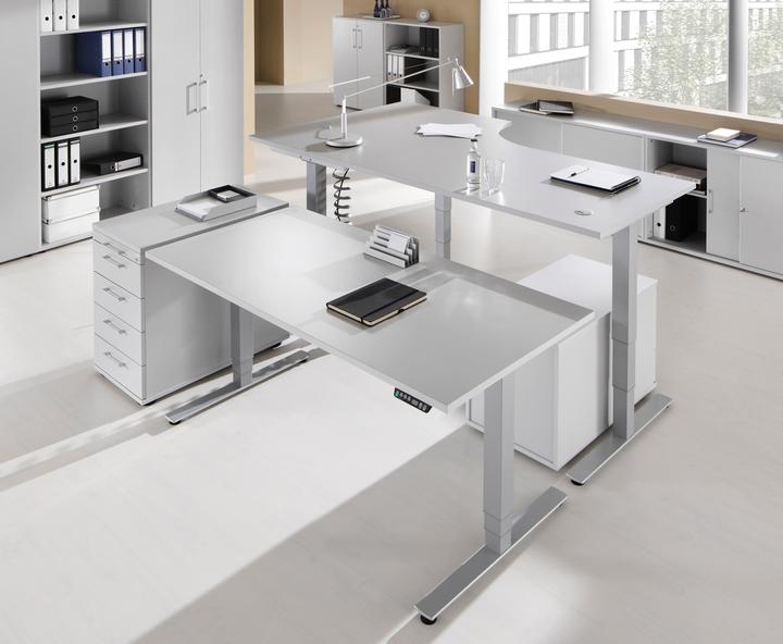 Produktbild MC MyBigLift XDSM Sitz-Steh Schreibtisch (1600 x 800 x 635 mm)