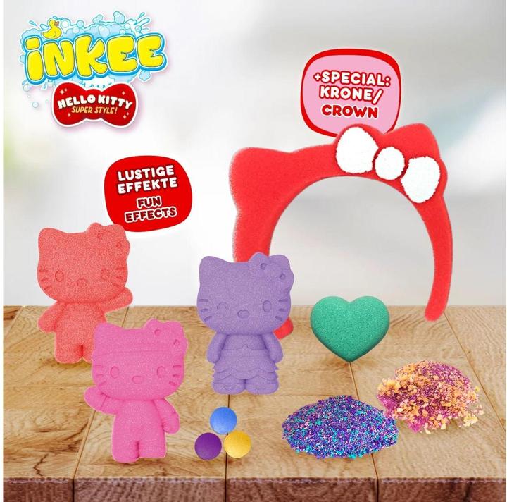 Actual product image Craze Inkee surprise box Hello Kitty (Bath salts, 430 g)