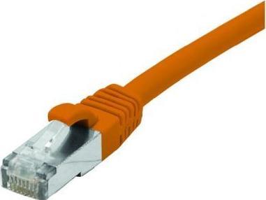 Produktbild Exertis Connect Patchkabel CAT. 6, F/UTP, PoE, halogenfrei, orange, 25,0 m Geschirmtes Patchkabel mit Rastnasenschut (S/UTP, CAT6, 25 m)