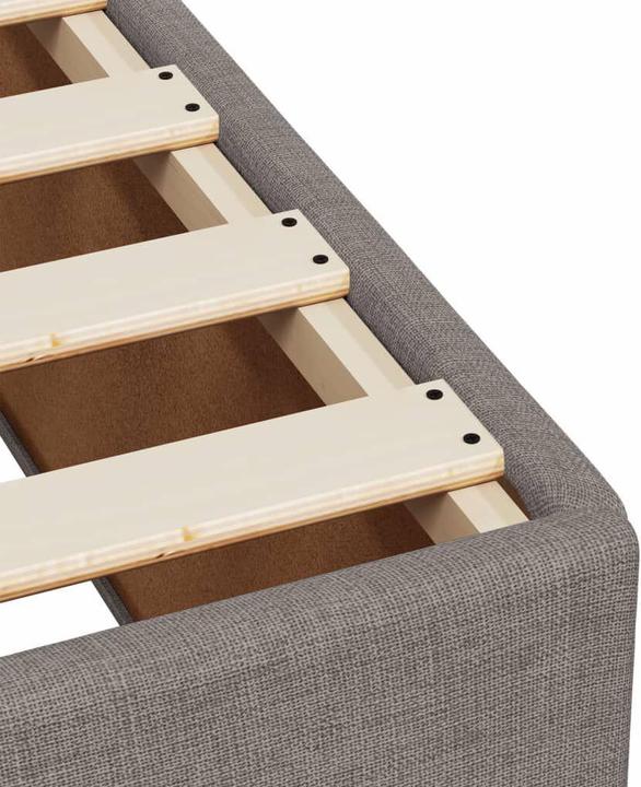 Produktbild VidaXL Bo x springbett mit Matratze 90 x 190 cm Stoff (90 x 190 cm)