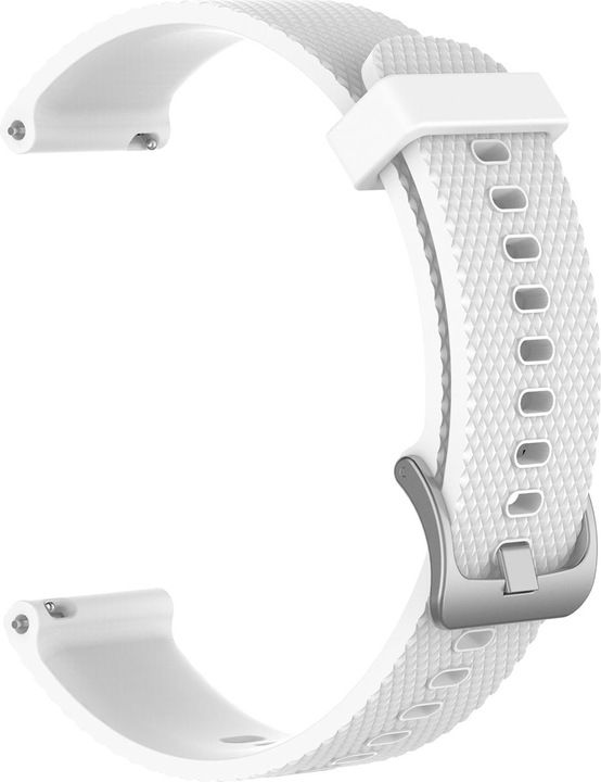Actual product image Wave silikoniranneke, ÃƒÂ¤ly- ja urheilukelloille, valkoinen