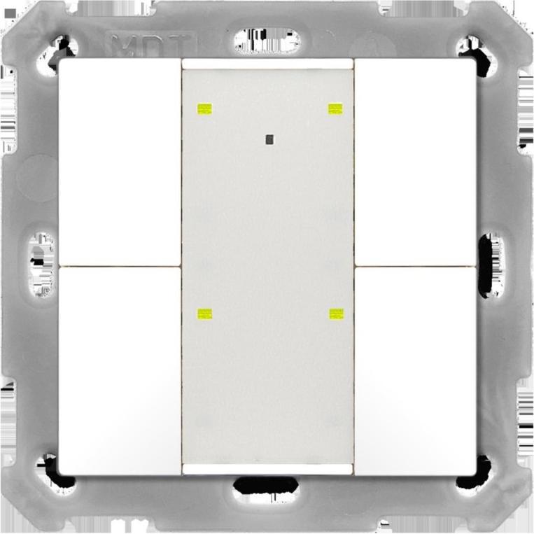 MDT Taster, Taster + Schalter, Weiss