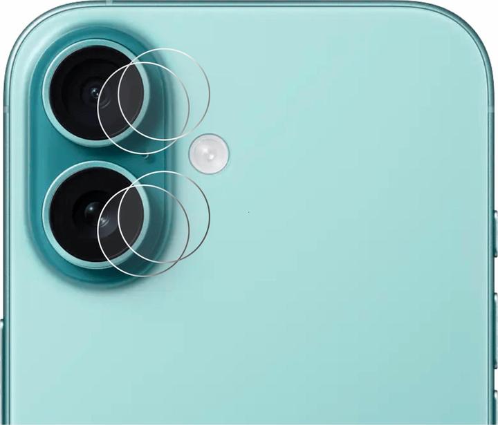 Productafbeelding BROTECT Schermbeschermer Clear (2 Stuk, Apple iPhone 16 Plus)