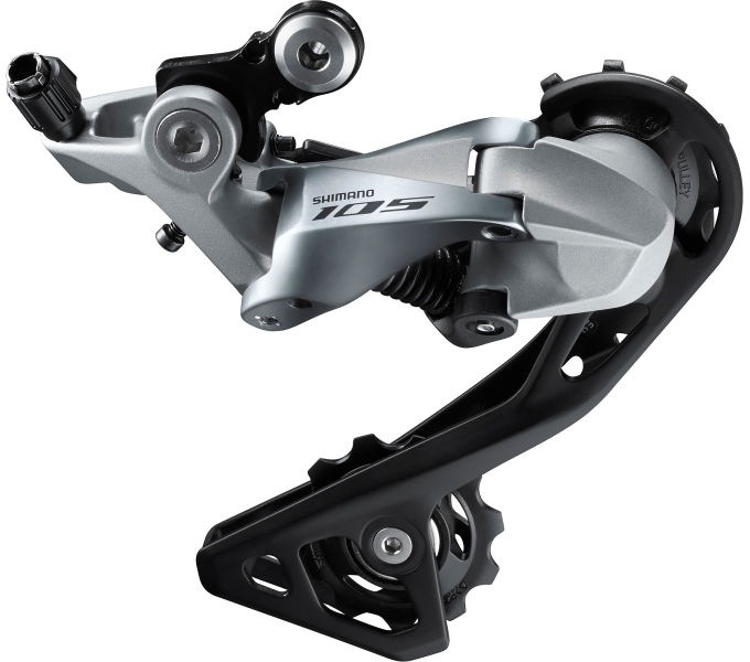 Actual product image Shimano 105 RD-R7000 Shadow rear derailleur 11-speed GS Direct (11-speed)