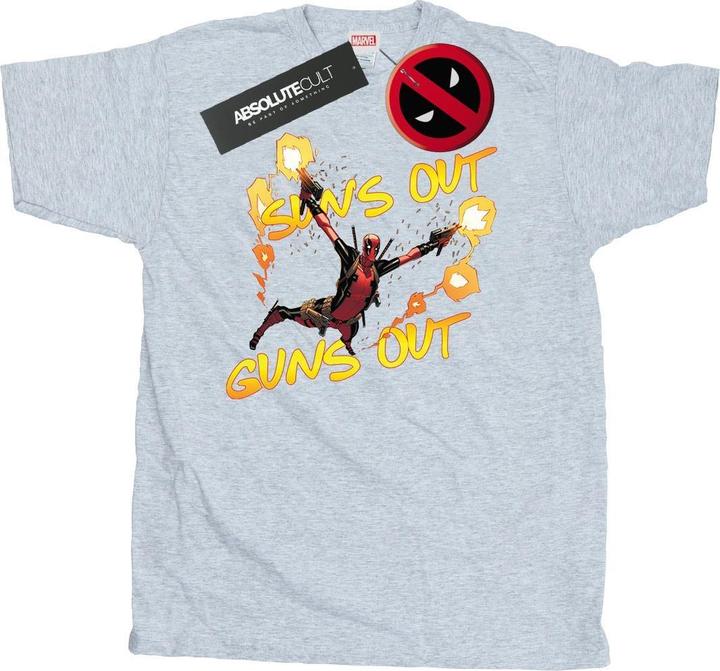 Deadpool Sun's Out Guns Out TShirt (M)