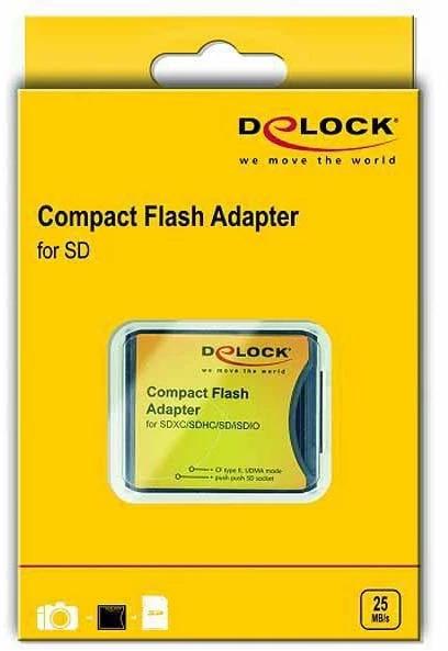 Productafbeelding Delock Adapter SD - CF II