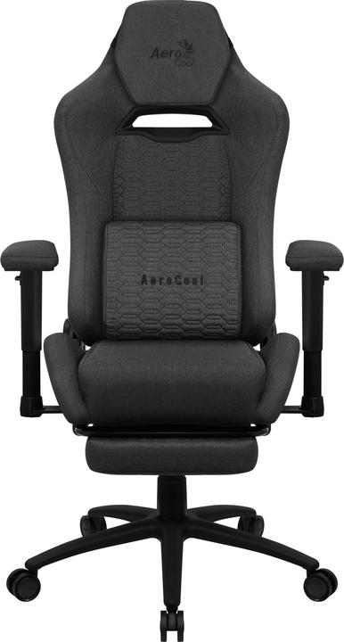 Actual product image AeroCool Royal AeroWeave Universal Gaming Chair Padded Seat Black