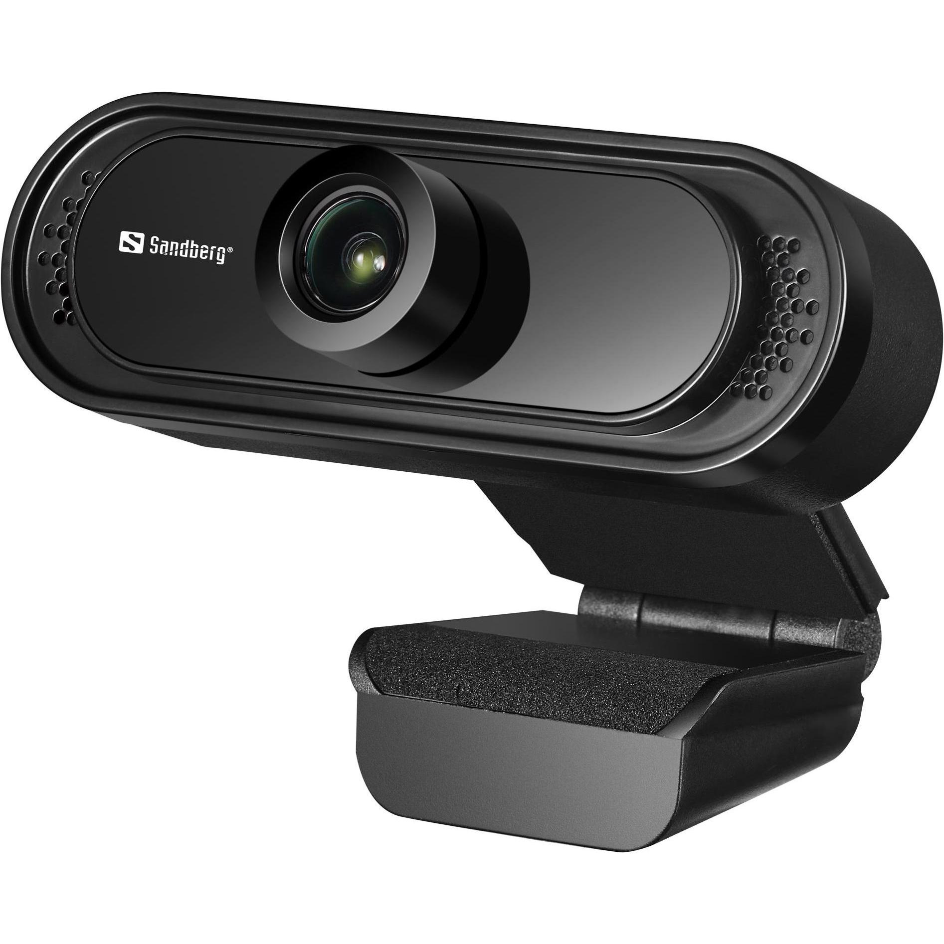 Sandberg Saver (2 Mpx), Webcam, Nero