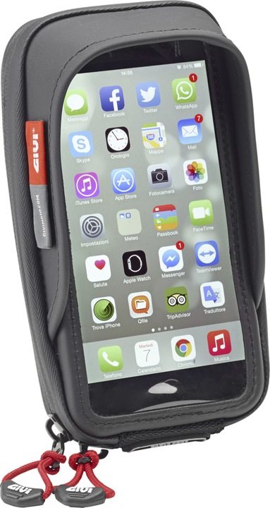 Produktbild Givi Smartphone Tasche mit Halter für iPhone 6 Plus, Samsung Galaxy S6, S6 Edge, S5…