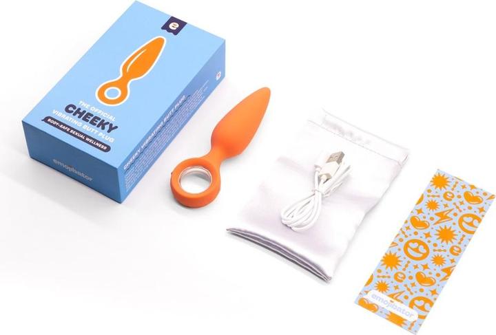 Produktbild Emojibator Vibrating Butt Plug Cheeky