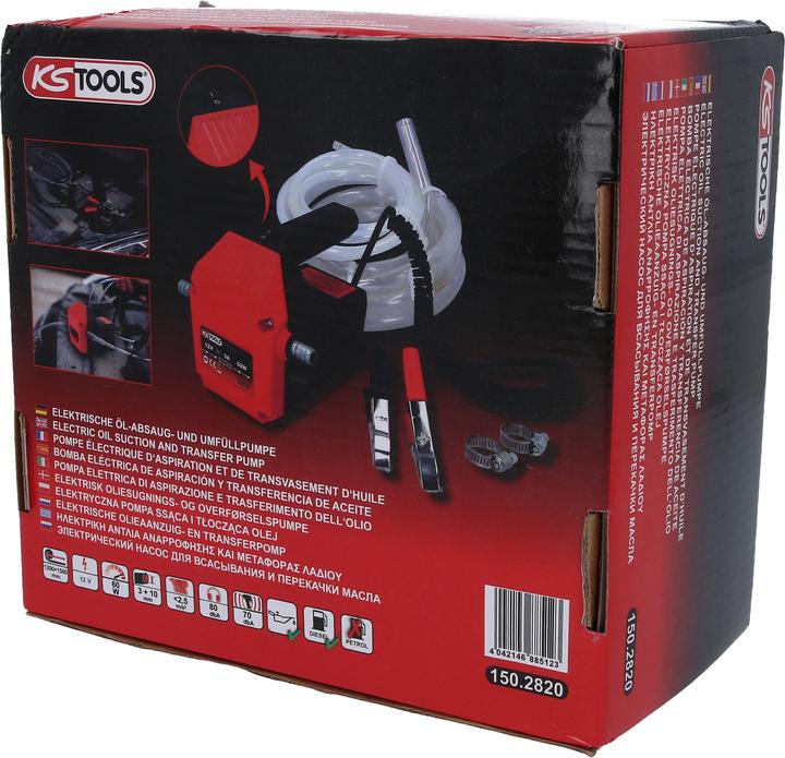 Produktbild KS Tools Elektrische Ölsaug- und Förderpumpe