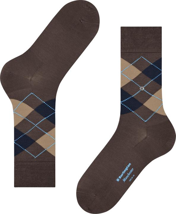 Immagine prodotto Burlington Socken "Manchester" braun (Confezione singola, 40 - 46)