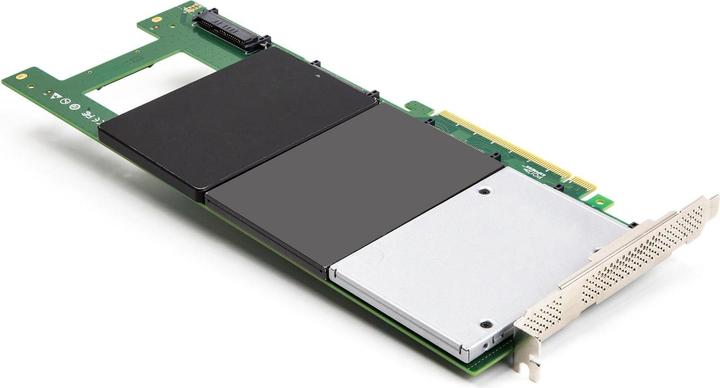 Actual product image Delock PCI Express 4.0 x16 card to 4 x internal U.2 NVMe SFF-8639