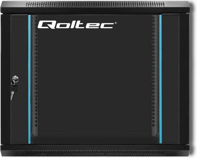 Produktbild Qoltec 54466 RACK Schrank 19 Zoll 9HE 600x501mm (9 HE, 19 Zoll Rack)